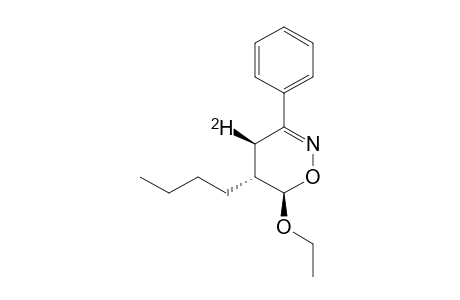 5-BUTYL-4-DEUTERIO-6-ETHOXY-3-PHENYL-5,6-DIHYDRO-4H-1,2-OXAZINE;5,6-TRANS-ISOMER