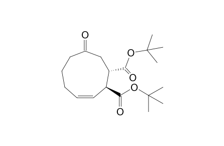 (1S,2S)-Di-tert-Butyl (E)-4-oxocyclonona-8-ene-1,2-dicarboxylate