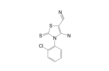 4-amino-3-(o-chlorophenyl)-2-thioxo-4-thiazoline-5-carbonitrile