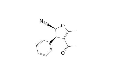 (2S,3R)-4-Acetyl-2-cyano-5-methyl-3-phenyl-2,3-dihydrofuran