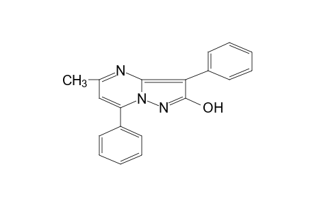 3,7-diphenyl-5-methylpyrazol[1,5-a]pyrimidin-2-ol