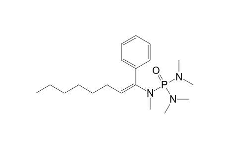 [(1-phenyl-1-octen-1-yl)]pentamethyl phosphoric triamide