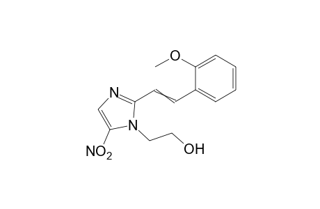 2-(o-methoxystyryl)-5-nitroimidazole-1-ethanol