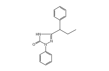 3-(a-ethylbenzyl)-1-phenyl-delta2-1,2,4-triazolin-5-one