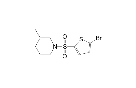 1-[(5-bromo-2-thienyl)sulfonyl]-3-methylpiperidine