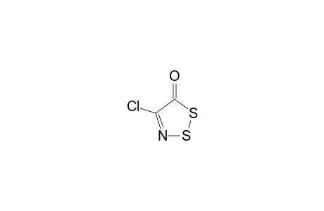 4-CHLORO-5H-1,2,3-DITHIAZOLE-5-ONE