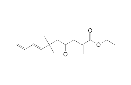 ETHYL-7E-4-HYDROXY-6,6-DIMETHYL-2-METHYLENE-7,9-DECADIENOATE