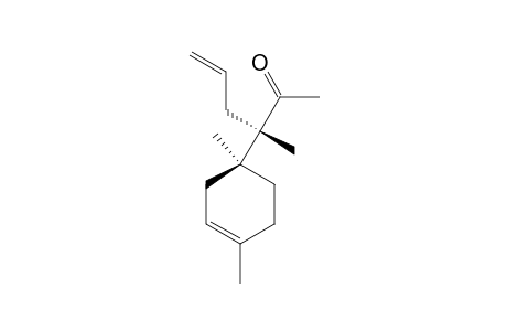 (3RS,1'RS)-3-(1',4'-DIMETHYLCYCLOHEX-3'-ENYL)-3-METHYLHEX-5-EN-2-ONE