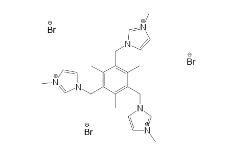 1,3,5-TRIS-[(3-METHYLIMIDAZOL-3-IUMYL)-METHYL]-2,4,6-TRIMETHYLBENZENE-TRIBROMIDE