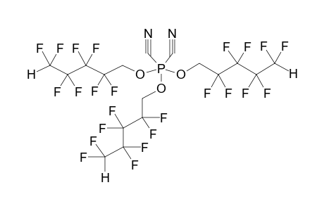 TRIS(2,2,3,3,4,4,5,5-OCTAFLUOROPENTOXY)DICYANOPHOSPHORANE