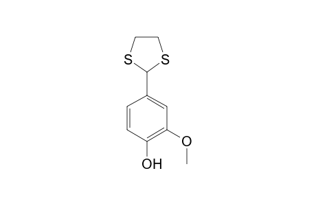 4-(1,3-Dithiolan-2-yl)-2-methoxyphenol