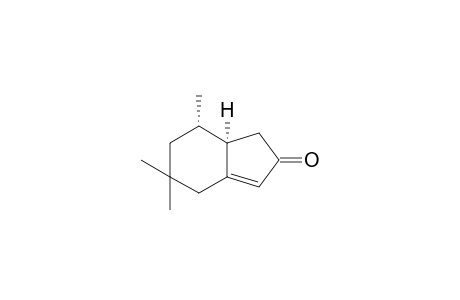 (1.alpha.and 1.beta.,2.alpha.)-2,4,4-Trimethylbicyclo[4.3.0]non-6-en-8-one