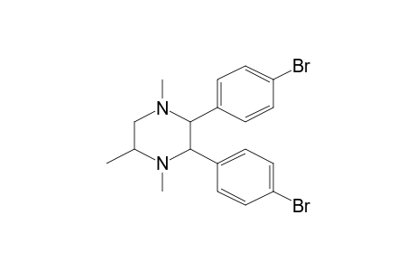 2,3-Bis(4-bromophenyl)-1,4,5-trimethylpiperazine