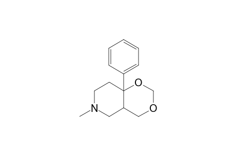 3a-Phenyl-N-methylpiperidino[3,4-d]dioxane