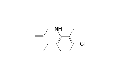 N,6-Diallyl-3-chloro-2-methylaniline