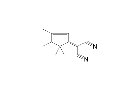 Propanedinitrile, 2-(2,2,3,4-tetramethyl-4-cyclopenten-1-ylidene)-