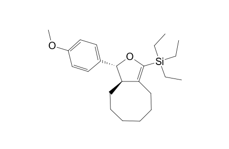 ENT-(+)-(4S,5S)-TRIETHYL-[3-(4-METHOXY-PHENYL)-3,3A,4,5,6,7,8,9-OCTAHYDROCYCLOOCTA-[C]-FURAN-1-YL]-SILANE