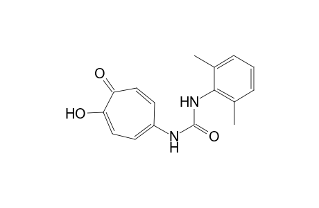 N-(2,6-Dimethylphenyl)-N'-(5-tropolonyl)urea