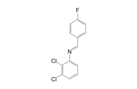 2,3-dichloro-N-(p-fluorobenzylidene)aniline