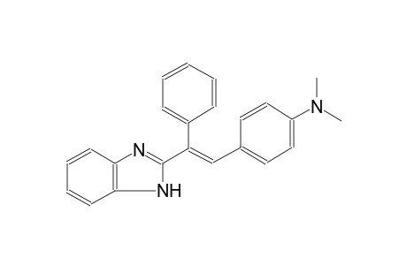 4-[(E)-2-(1H-benzimidazol-2-yl)-2-phenylethenyl]-N,N-dimethylaniline