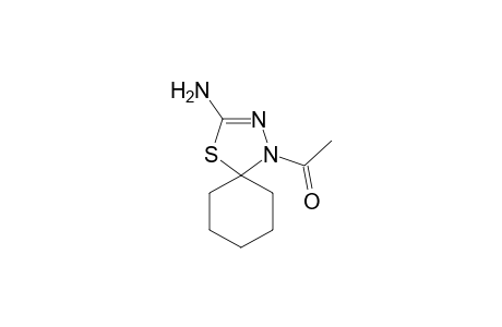 1-acetyl-3-amino-4-thia-1,2-diazaspiro[4.5]dec-2-ene