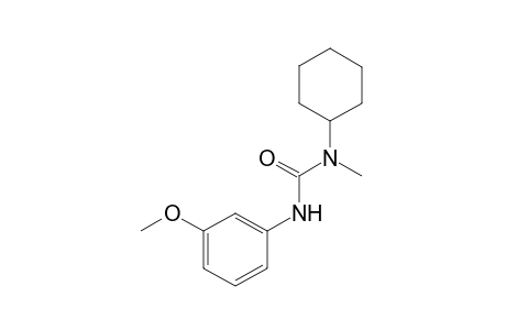 1-cyclohexyl-3-(m-methoxyphenyl)-1-methylurea