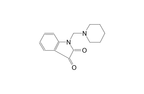 1-(1-piperidinylmethyl)isatin