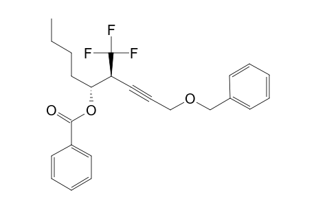 1-(BENZYLOXY)-4-(TRIFLUOROMETHYL)-5-BENZOATE-2-NONYNE