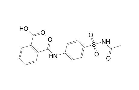 4'-(acetylsulfamoyl)phthalanilic acid