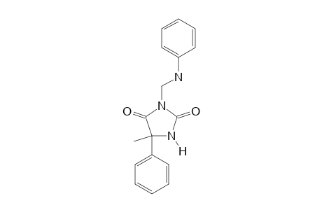 3-(anilinomethyl)-5-methyl-5-phenylhydantoin