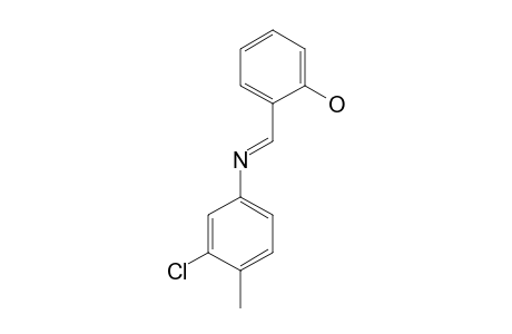 o-[N-(3-chloro-p-tolyl)formimidoyl]phenol