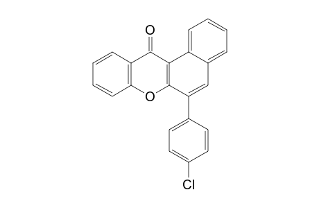 6-(4-CHLOROPHENYL)-BENZO-[A]-XANTHONE