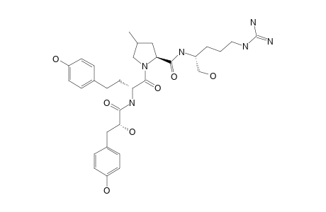 SPUMIGIN_A;HPLA-HTY-4-ME-PRO-ARGININOL;ISOMER_1