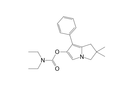 N,N-Diethyl 2,2-Dimethyl-7-phenyl-2,3-dihydro-1H-pyrrolizin-6-yl carbamate