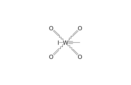 trans-Tetracarbonyliodo(methylcarbyne)tungsten