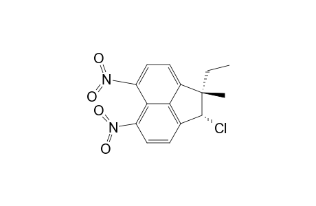 Acenaphthylene, 2-chloro-1-ethyl-1,2-dihydro-1-methyl-5,6-dinitro-, trans-