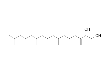 3-(4,8,12-trimethyltridecyl)but-3-ene-1,2-diol