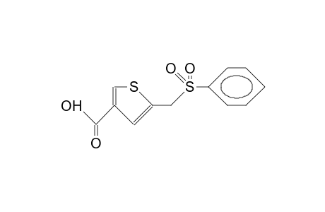 2-(Phenylsulfonmethyl)-4-thiophen-carboxylic-acid