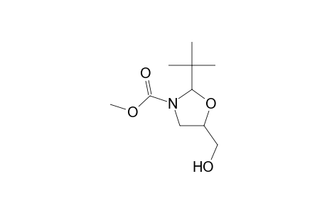 Methyl 2-tert-butyl-5-(hydroxymethyl)-1,3-oxazolidine-3-carboxylate