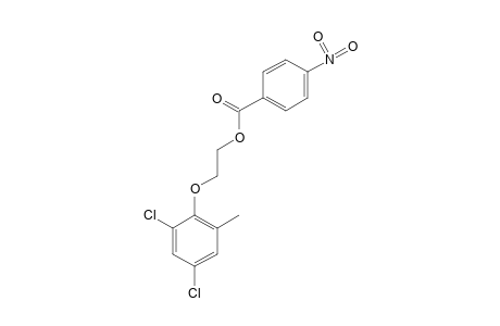 2-(4,6-dichloro-o-tolyloxy)ethanol, p-nitrobenzoate