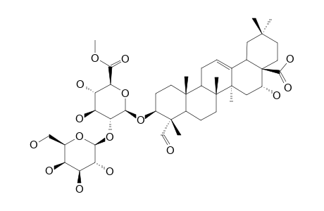 3-O-BETA-[GALACTOPYRANOSYL-(1->2)-(6-O-METHYL)-GLUCURONOPYRANOSYL]-QUILLAIC-ACID