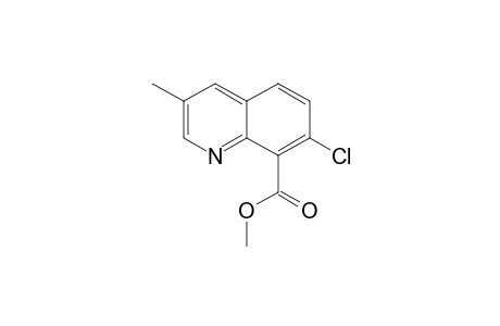 7-Chloro-3-methyl-quinoline-8-carboxylic acid, methyl ester