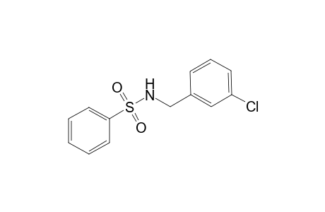 N-(3-Chlorobenzyl)benzenesulfonamide