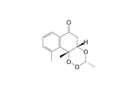 Naphtho[2,1-e]-1,2,4-trioxin-6(5H)-one, 4a,10b-dihydro-3,10,10b-trimethyl-, (3.alpha.,4a.beta.,10b.beta.)-