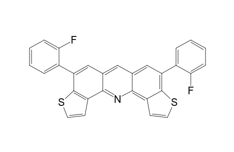 4,8-Bis(2-fluorophenyl)dithieno[2,3-c:3',2'-h]acridine