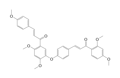 2',4',4'',2''',4'''-PENTAMETHOXY-4-O-5'''-BICHALCONE