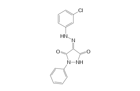 4-[2-(3-Chlorophenyl)hydrazinylidene]-1-phenylpyrazolidine-3,5-dione