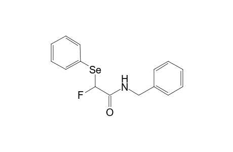 N-BENZYL-2-FLUORO-2-(PHENYLSELANYL)-ACETAMIDE