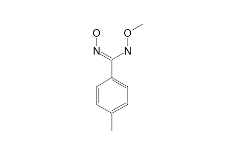 PARA-METHYL-O-METHYL-N,N'-DIHYDROXY-BENZAMIDINE