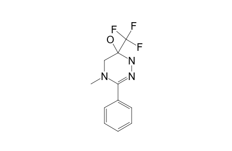 6-TRIFLUOROMETHYL-1,4,5,6-TETRAHYDRO-4-METHYL-3-PHENYL-1,2,4-TRIAZIN-6-OL